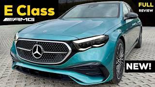 2025 MERCEDES E Class AMG Sedan BETTER Than BMW 5 Series? FULL Review Exterior Interior MBUX