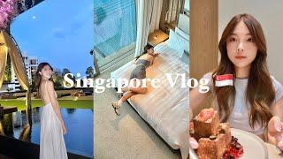 Singapore Travel Vlog   coffee, hotel tour, fan meeting