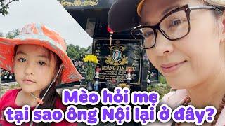 Lần Đầu Tiên Mèo Thay Daddy Thăm Ông Nội: Mèo Ngạc Nhiên Hỏi Mẹ, Tại Sao Ông Nội Lại Ở Đây?