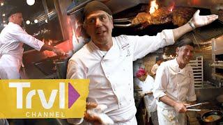 Anthony Goes BACK into the Kitchen  | Anthony Bourdain: No Reservations | Travel Channel