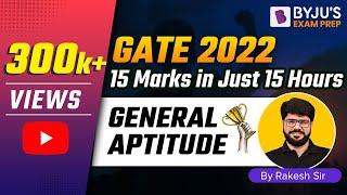 General Aptitude for GATE Exam |Part-1| GATE 2023 General Aptitude | BYJU'S GATE | 300K+ Views