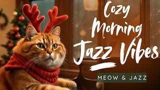 Christmas Bossa Nova Jazz  Sweet Cat Playing Piano Music for a Cozy, Relaxed Morning & Winter Vibes