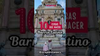 10 Cosas Insolitas Qué No deberás Perderte en el Barrio Latino de París. París en Español.