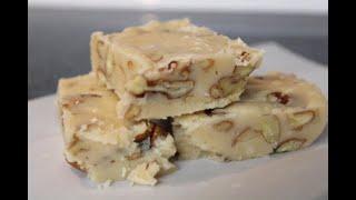 Southern Butter Pecan Fudge Homemade Recipe  | Southern Sassy Mama