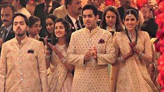 Akash Ambani, Shloka Mehta, Anant Ambani, Radhika Merchant At Isha Ambani Wedding