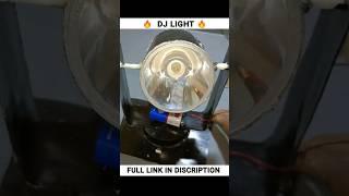 Home made DJ light | how to make dj light #shorts#experiment