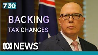 Peter Dutton on why the Opposition is backing the government's new tax cuts | 7.30