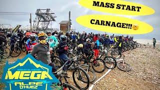 MEGAVALANCHE MASS START CHALLENGER RACE WAS CRAZY!!!