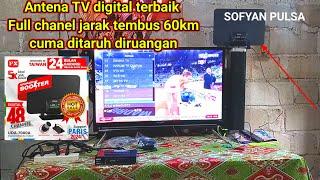 Antena TV Digital Indoor Terbaik 2024 |Antena PX UDA 7000A Cocok buat yang Susah sinyal tembus 60Km
