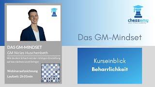 Das GM-Mindset || So wird man Großmeister im #Schach