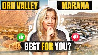 Oro Valley vs Marana | Where Should You Live in Arizona?