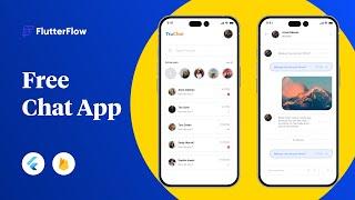 Build Chat App without Coding | FlutterFlow Chat App Tutorial
