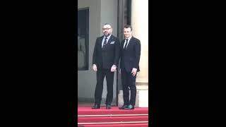 Infomédiaire TV : Le Roi Mohammed VI reçu par Macron