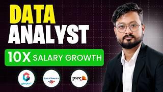 10X Salary Growth in Data Analytics   PwC, Genpact & Bank of America Success Story 