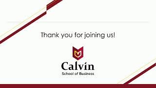 Calvin Business Partners Awards Luncheon