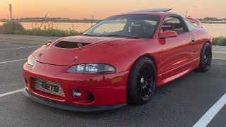 The 400 HP 1999 Mitsubishi Eclipse GSX Walkaround