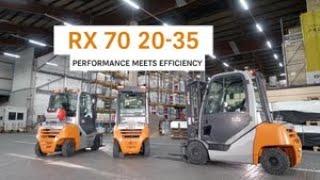 Diesel and LPG forklift truck STILL RX 70 20-35 - Performance meets efficiency