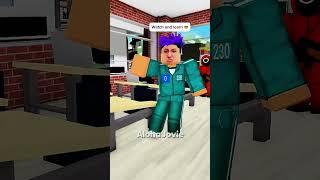 Sigma boy ||  Squid Game School || Roblox Edit #roblox #shorts