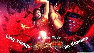 Street Fighter X Tekken:Jin Kazama/Ling Xiaoyu Arcade Mode