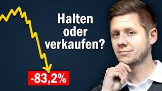 Hohe Verluste mit Aktien - Halten oder verkaufen?