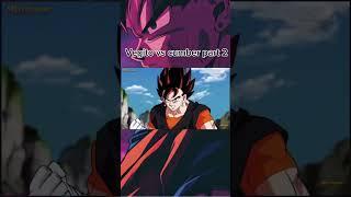 Vegito vs cumber part 2 part #anime #goku #dragonball #dragonballheroes #vegeta  #edit