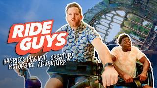 World's Most Roller Coaster Launches! Hagrid's Magical Creatures Motorbike Adventure | Ride Guys