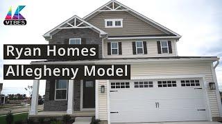 Ryan Homes Allegheny Model empty home tour / Home Walk through | Ryan Homes Allegheny