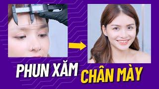 Phun xăm LÔNG MÀY | HỆ THỐNG THẨM MỸ QUỐC TẾ LINH ANH