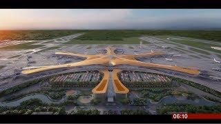 World's largest airport terminal (China) - BBC News - 15th April 2019