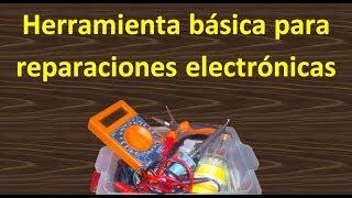 Herramienta basica para reparaciones electronicas - jaguard