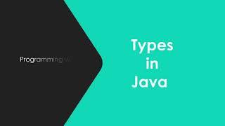 Types in Java