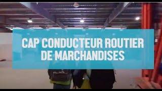 Filière Logistique Transport : CAP Conducteur Routier de Marchandises (Lycée Joseph Wresinski)