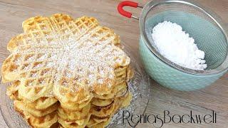 So backe ich meine Waffeln Einfach & Lecker