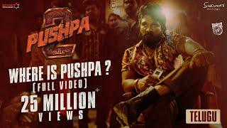 Where is Pushpa? | Pushpa 2 - The Rule  | Telugu | Allu Arjun | Sukumar | Rashmika | Fahadh Faasil