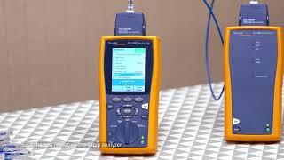 How to Test Copper Ethernet Network Cable Using Fluke Network Tester | FS