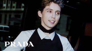 Prada | Troye Sivan prepares for the Met Gala
