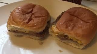 Johnny Dirtnap Food Review— White Castle Cheese Sliders