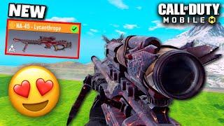 *NEW* NA-45 SNIPER is THE BEST SNIPER in BATTLE ROYALE! | CALL OF DUTY MOBILE | SOLO VS SQUADS