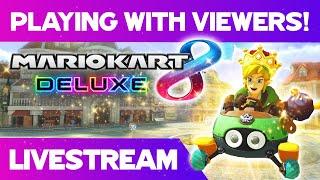 MK8D Playing with Viewers LIVE - Mario Kart 8 Battle Mode Online Tournament Livestream