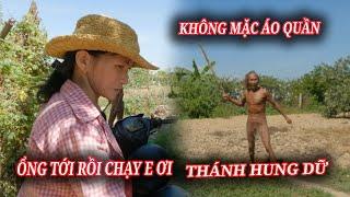 XUẤT HIỆN ''Thánh Hung Dữ'' Một Pha Hú Vía Kha Với Cô Xém ĂN Hành Với Chú