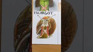 J’ai dessiné luffy en escargot  #lilbronn