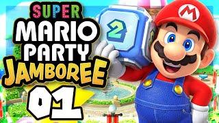 SUPER MARIO PARTY JAMBOREE #1 : BOIS RIEUR DE MEGA WIGGLER ! (nintendo switch)