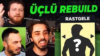 HER ŞEY RASTGELE REBUILD YAPTIK! // FIFA 23 ÜÇLÜ REBUILD LİGİ @OnurOnline @UKarakullukcu  ​