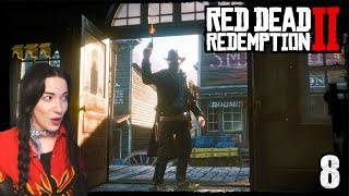 Valentine Bank Robbery  RDR2 first playthrough (Long Let's Play) EP 8