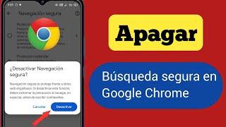 Cómo desactivar la búsqueda segura en Google Chrome (2023) | Desactivar la búsqueda segura de Google