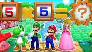 Mario Party Series 2 vs 2 Minigames - Yoshi Vs Mario Vs Luigi Vs Peach (Master COM)