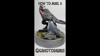 How to make a Giganotosaurus / clay #shorts