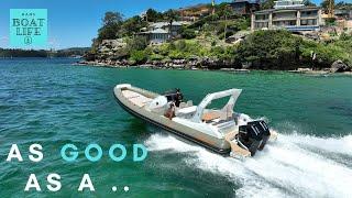 Italboats 32GT - Full Test with twin 300Hp Mercury