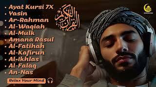 Heart Touching Voice of Ayat Kursi 7x,Surah Yasin,Ar Rahman,Waqiah,Al Mulk,Alfatiha, Alaa Yaseer