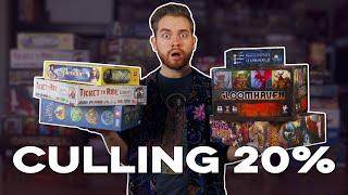 Getting Rid of 30+ Board Games